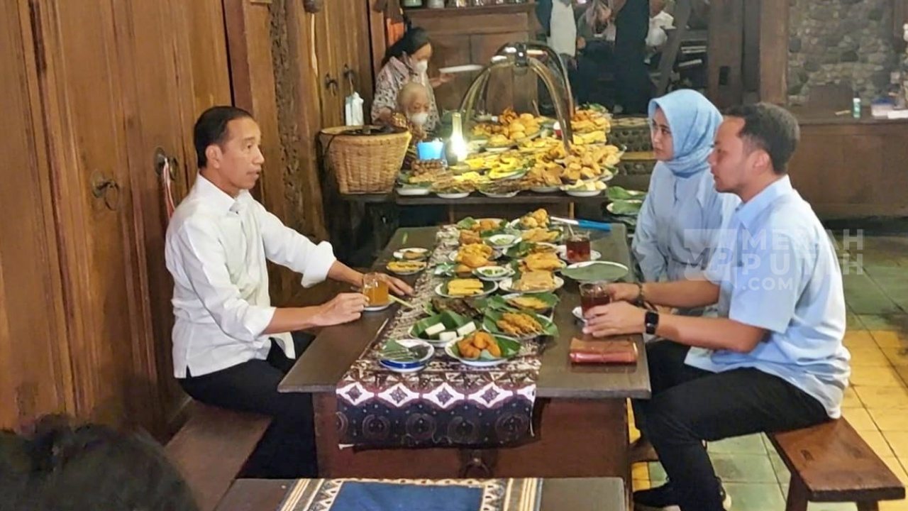 Paslon Dukungan Jokowi-Gibran Ditetapkan KPU, Jokowi Bilang Begini