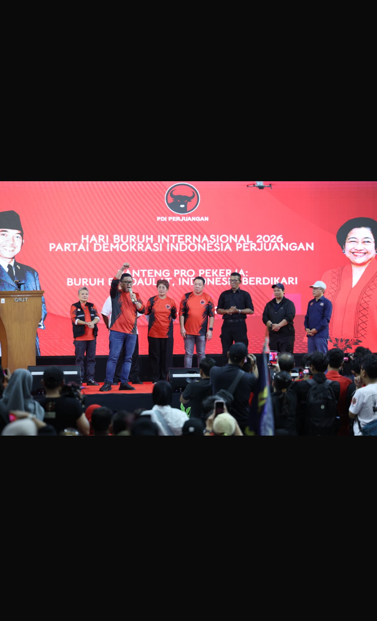 Sekjen PDIP Ajak Buruh Perkuat Solidaritas dan Gotong Royong