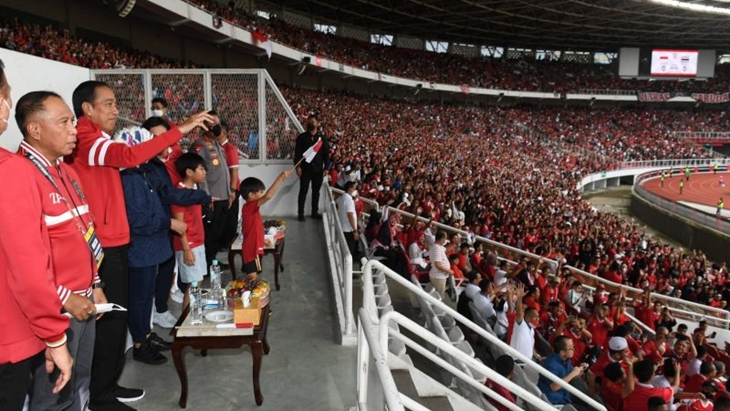 Jokowi Yakin Indonesia Juara Piala AFF Setelah Nonton Laga Vs Thailand