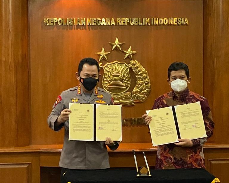 Kapolri dan Dirut BPJS Kesehatan Sepakat Tingkatkan Pelayanan Pengguna Jalan