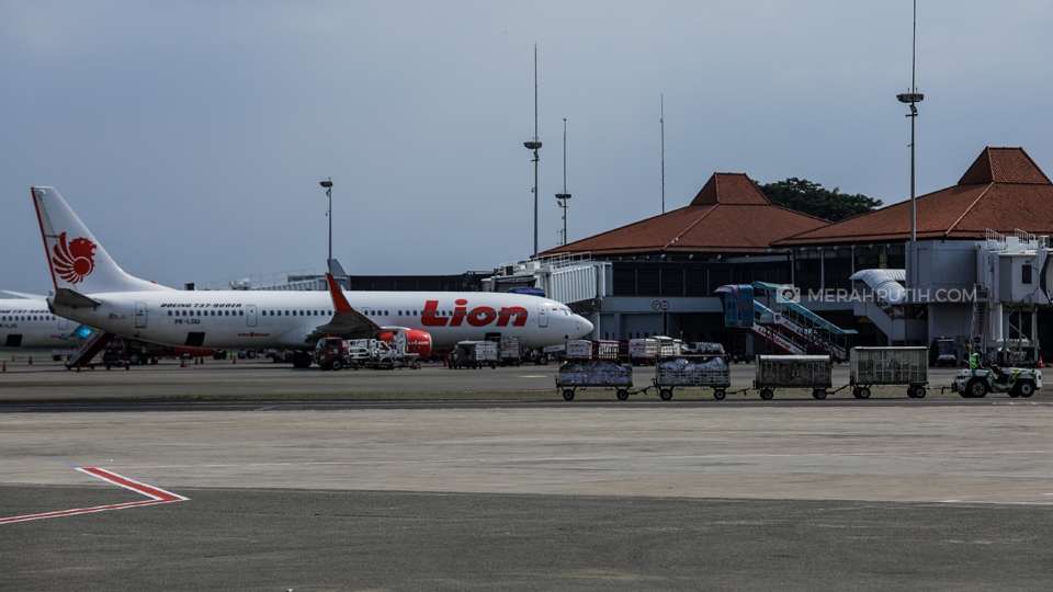 pesawat Lion Air. Merahputih.com / Rizki Fitrianto