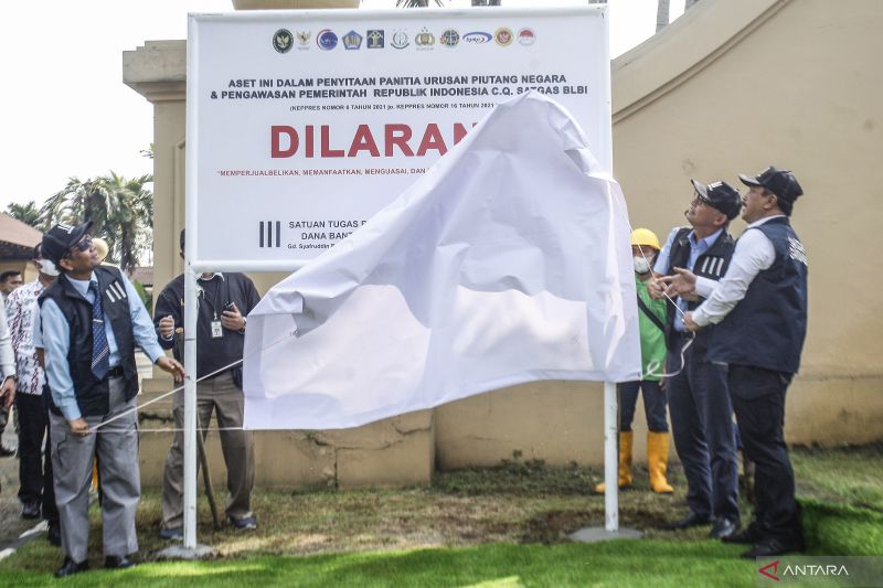 Satgas BLBI Kuasai Aset Tanah dan Bangunan Sjamsul Nursalim di Lampung