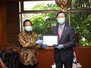 Tito Bahas Pelaksanaan Pileg di Tengah Pagebluk COVID-19 dengan Dubes Korsel