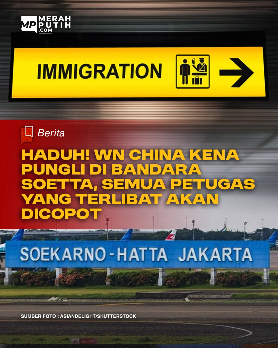 Haduh! WN China Kena Pungli di Bandara Soetta, Semua Petugas yang Terlibat akan Dicopot