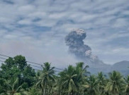 Gunung Dukono Kembali Erupsi, Semburkan Abu Vulkanik Setinggi 1.200 Meter