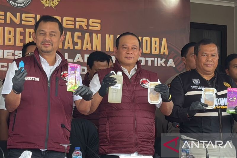 Bareskrim Bongkar Laboratorium Narkoba di Bandung, Barang Bukti Ditaksir Rp 670,8 Miliar