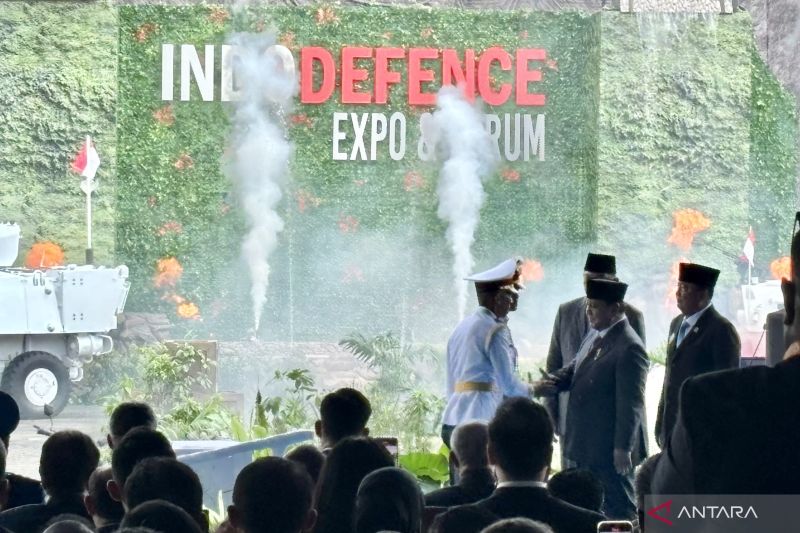 Presiden Prabowo Subianto Buka Pameran Alutsista, 1.180 Perusahaan Dari 55 Negara Terlibat