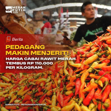 Pedagang Menjerit! Harga Cabai Rawit Merah Tembus Rp 110 Ribu Perkilo Setara Harga Daging