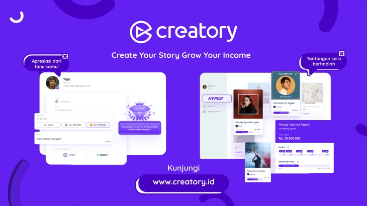 Creatory Dukung Kemajuan Content Creator Indonesia