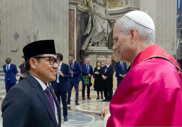 Dialog Agung di Vatikan: Muhaimin Iskandar Membawa Pesan Kebhinekaan dari Indonesia untuk Paus Leo XIV