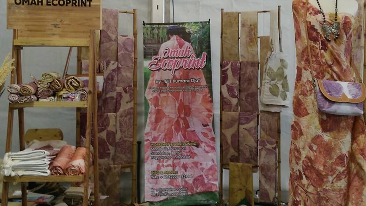Kain Ecoprint Bisa Jadi Pilihan Kado Spesial Hari Valentin