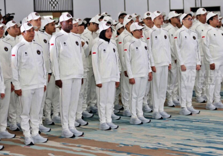 Kontingen Indonesia Resmi Dikukuhkan, 432 Atlet Bersiap Buru Prestasi di Asian Games 2026