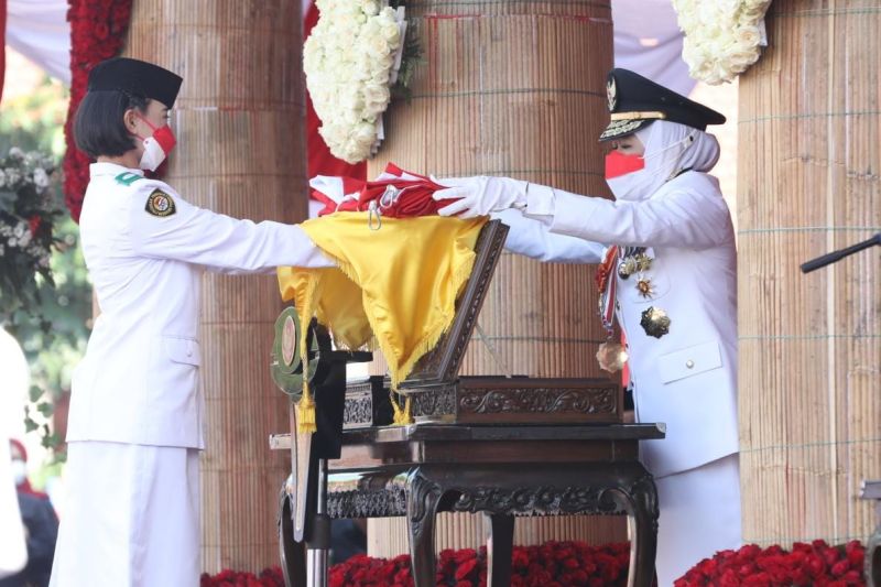 Kuota Upacara Hari Kemerdekaan di Grahadi Jawa Timur Sudah Terpenuhi