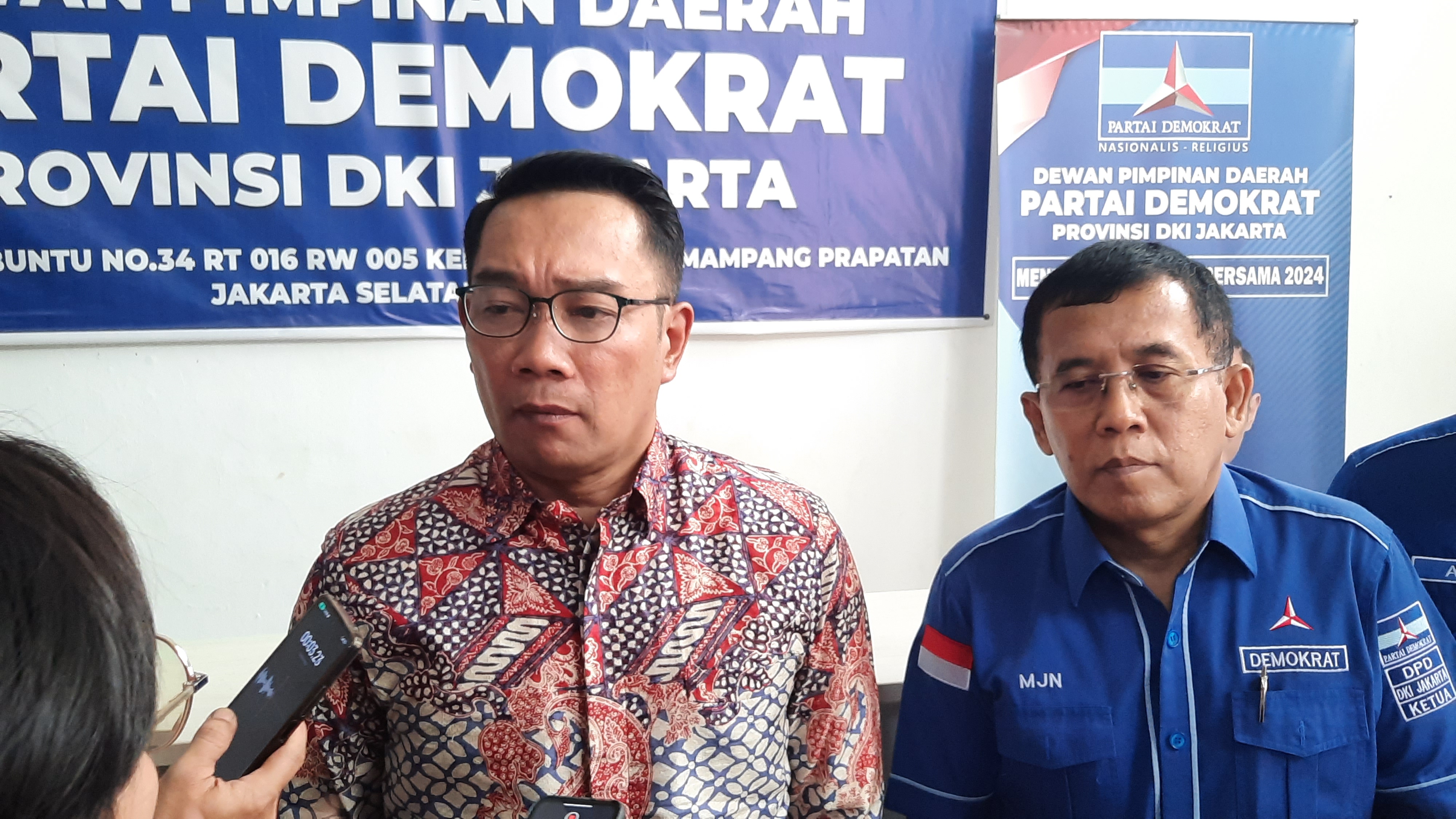 RK Ditolak di Jaktim, Jubir RIDO: Ekspresi Masyarakat Harus Kita Hormati