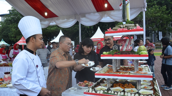 Jelang HUT RI ke-72, Pelindo 1 Gelar Festival Kuliner di Medan