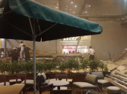 Gelar Olah TKP, Polisi Cari Penyebab dan Bukti Robohnya Selasar BEI