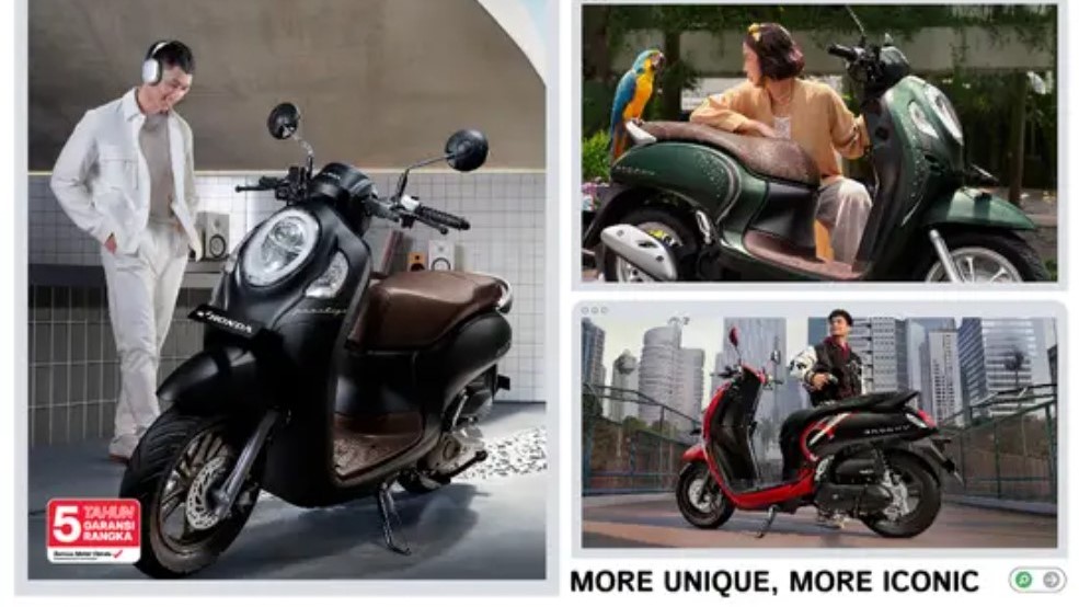 Astra Honda Motor Luncurkan Scoopy 2024, Makin Kaya Fitur