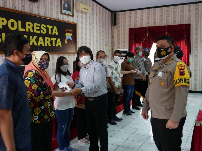 9 Korban Bom dan Aksi Teror di Solo Terima Kompensasi