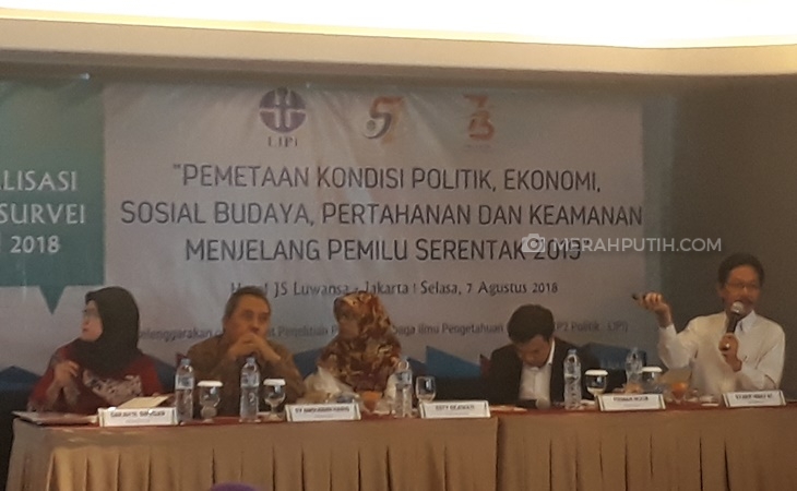 Survei LIPI Ungkap Masalah Yang Akan Muncul di Pilpres 2019