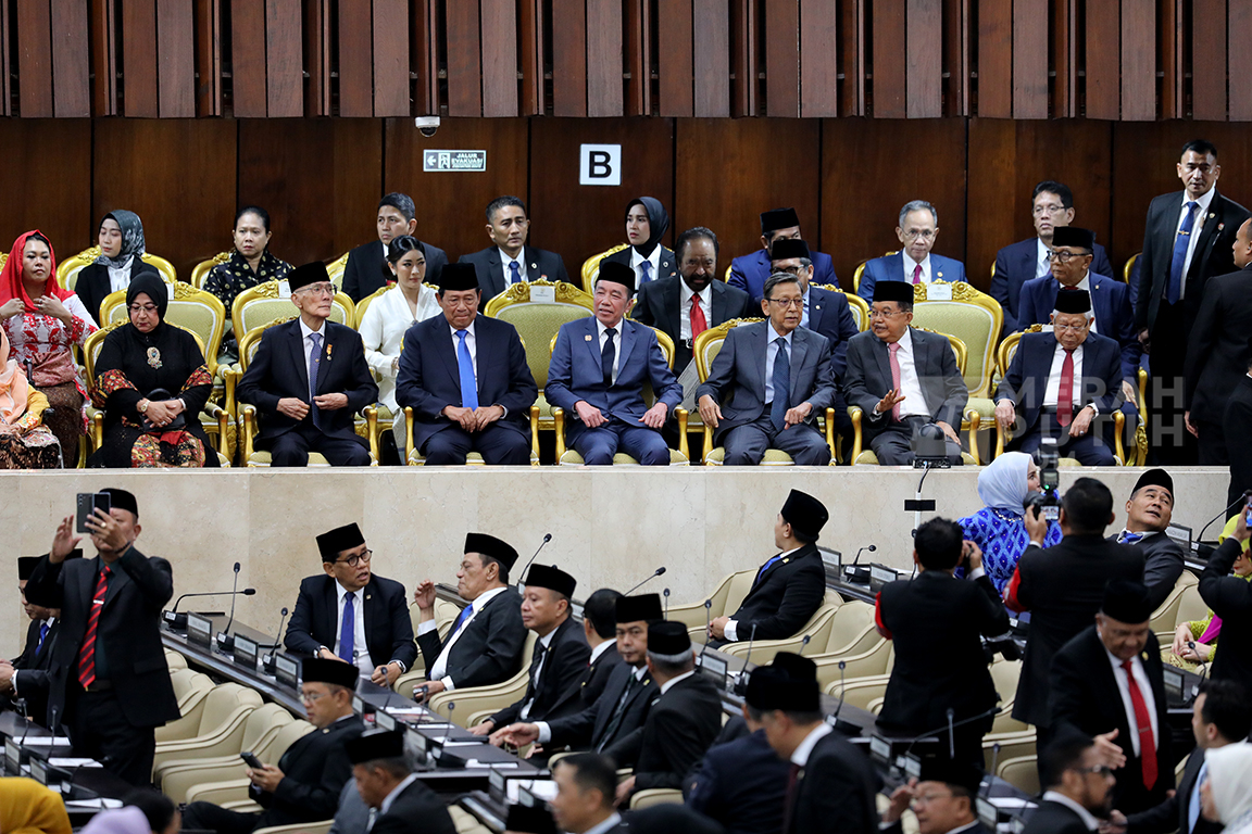 Sejumlah Tokoh Bangsa, Mantan Presiden dan Wapres Hadiri Sidang Tahunan MPR 2025
