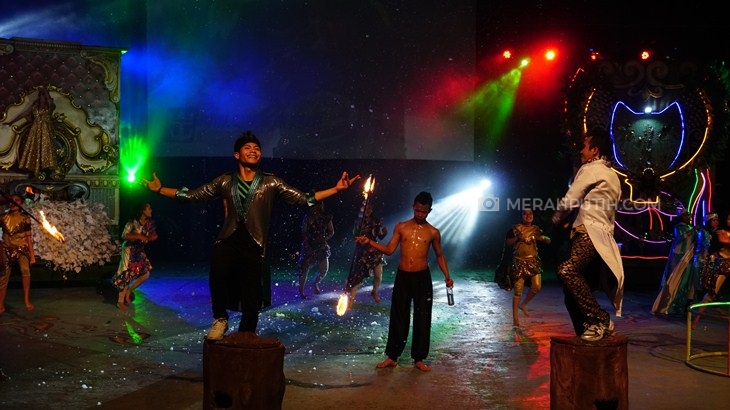 Blaze of Glory, Pertunjukan Karya SMA Selamat Pagi Indonesia yang Spektakuler 