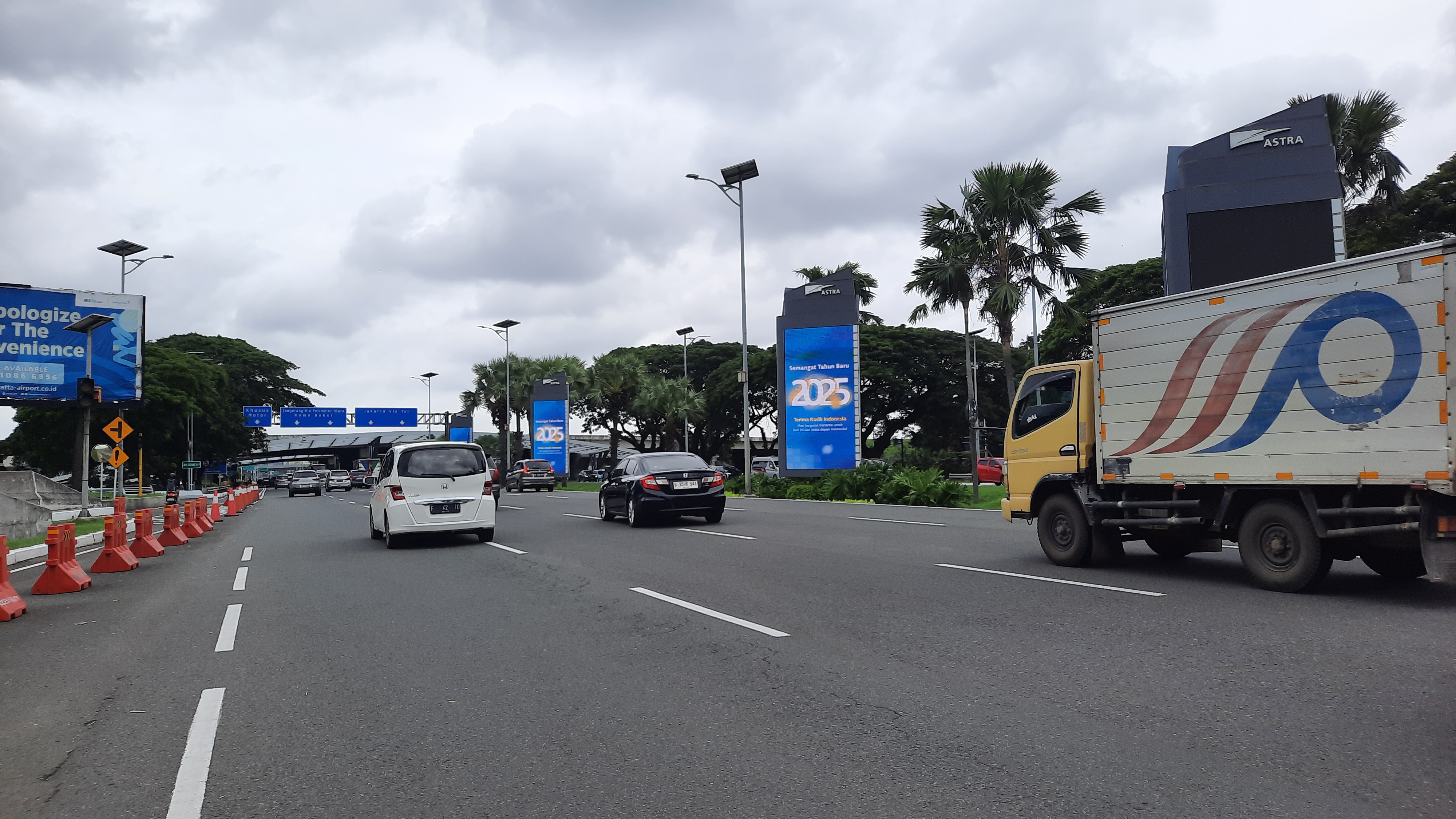 Bandara Soetta Sudah Bebas Banjir, Mobil dan Motor Kini Bisa Melintas