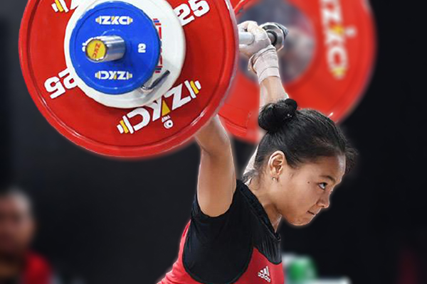 Lifter Indonesia. (Foto: Antara)