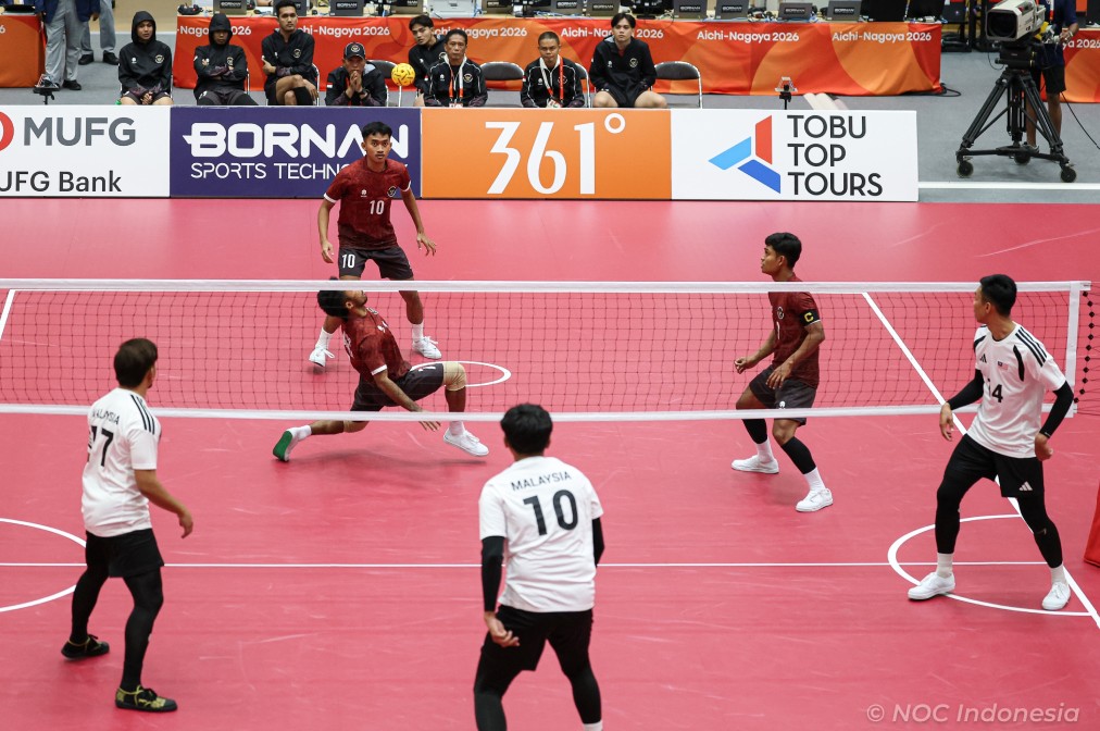 Indonesia Tambah Dua Medali Perunggu dari Sepak Takraw dan Sepeda Gunung di Asian Games 2026