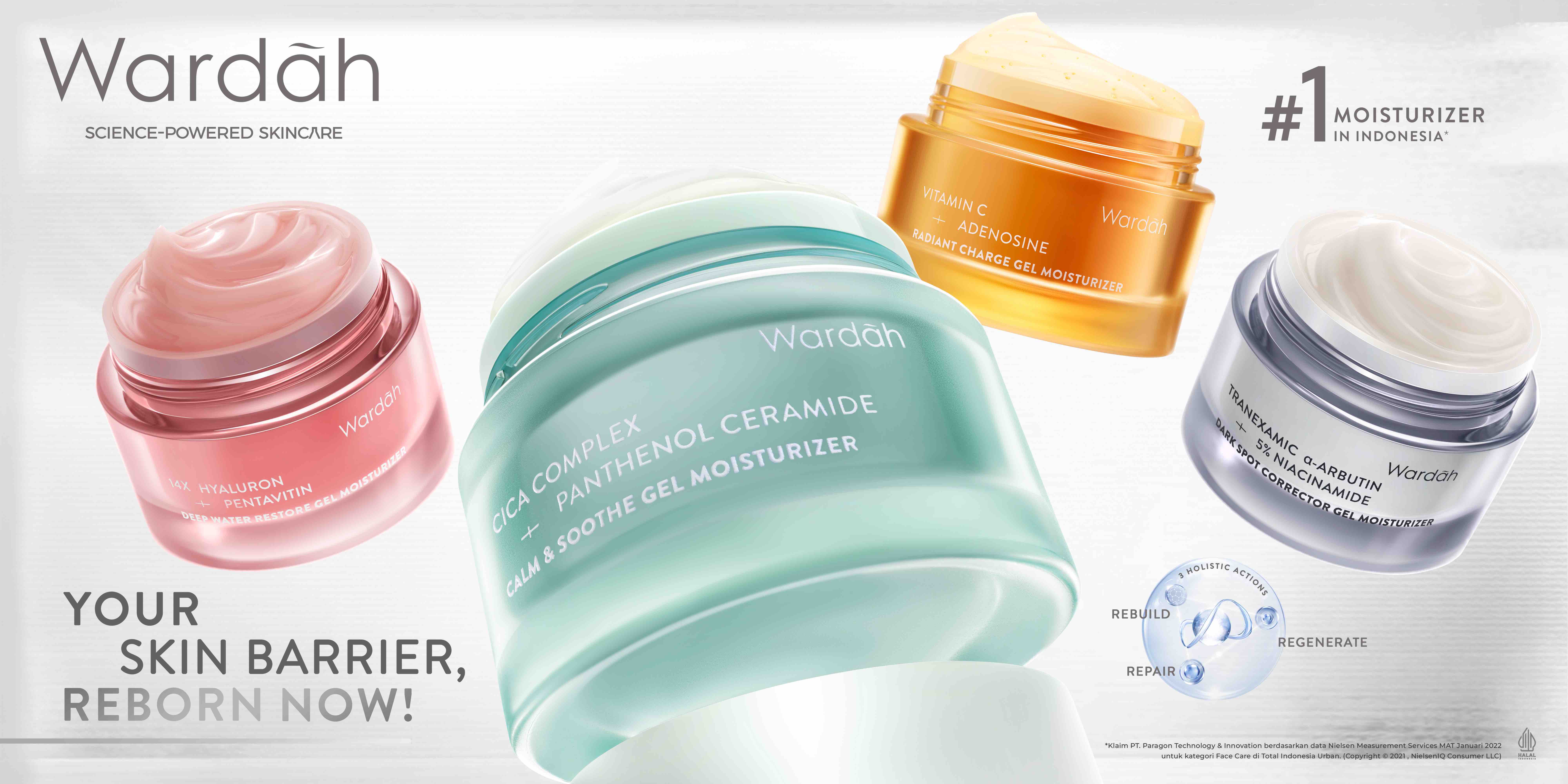 wardah gel moisturizer