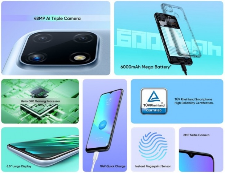 Realme Luncurkan Seri C25 dan C21, Intip Spesifikasinya