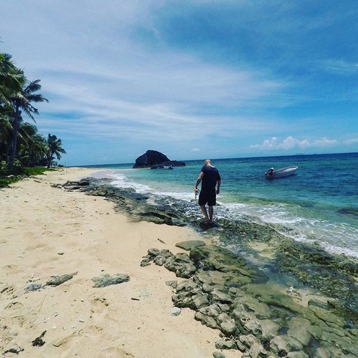 Pulau Wayasewa, Fiji. (Foto: instagram.com/freekjanboomsma)