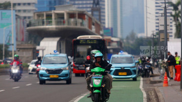 Jelang Aksi Demo Ojol 205 Segelintir Ojek Online Masih Beroperasi di Jakarta