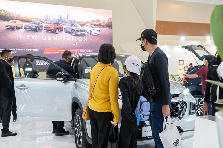 Suzuki Tebar Promo di GJAW 2023
