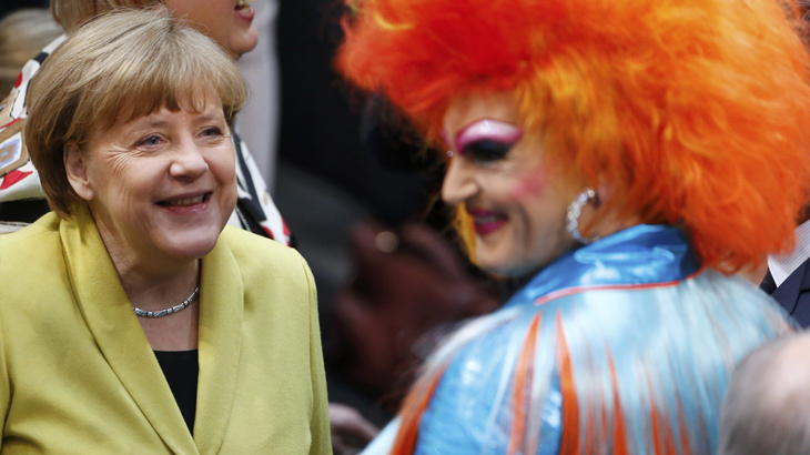 Merkel Akan Bertemu Trump Pertengahan Maret