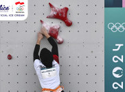 Atlet Panjat Tebing Putri Indonesia Rajiah Sallsabillah di Ajang Olimpiade Paris 2024