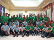 Timnas Indonesia Dijamu Konjen dan Dubes RI Jelang Lawan UAE