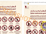 [Hoaks atau FAKTA]: Qatar Terapkan Larangan Kencan Selama Piala Dunia 2022 