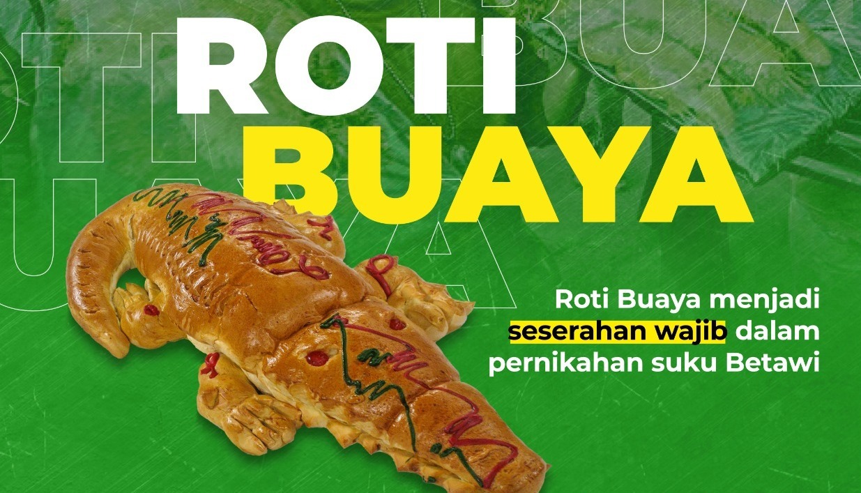 Selisik Makna Roti Buaya Pengantin Betawi