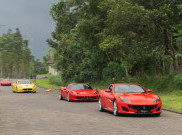 Puluhan Ferrari Portofino Kunjungi Istana Tersembunyi Di Tengah Hutan, Ada Apa?