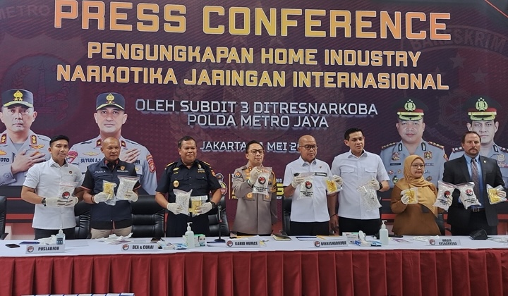 Pabrik Narkoba di Bogor Pasang Peredam Suara hingga Kamuflase Jadi Bengkel