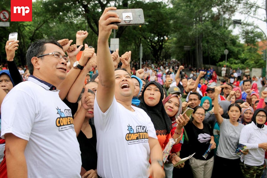 Tekan Berita Hoax Wagiman Gelar Lomba Foto Selfie