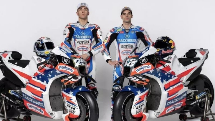 Trackhouse Racing MotoGP Hadirkan Sentuhan Amerika pada Livery 2024