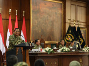 Berterima Kasih ke Jokowi dan SBY, Prabowo: Kita Bersyukur atas Pengabdian Semua Presiden