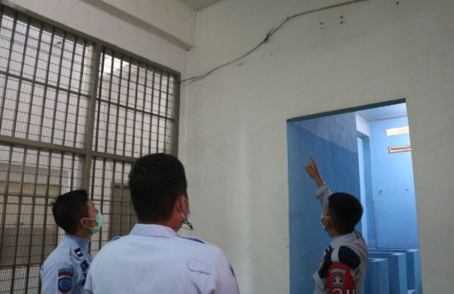 Rutan Klas I Depok Lakukan Pemeliharaan Instalasi Listrik