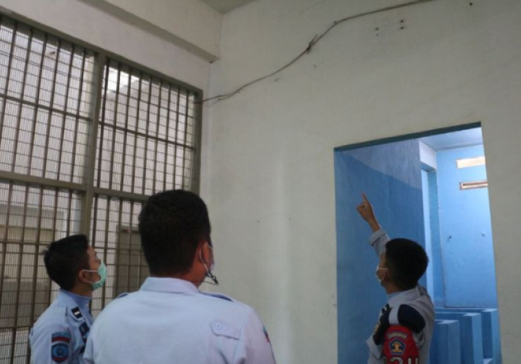 Rutan Klas I Depok Lakukan Pemeliharaan Instalasi Listrik