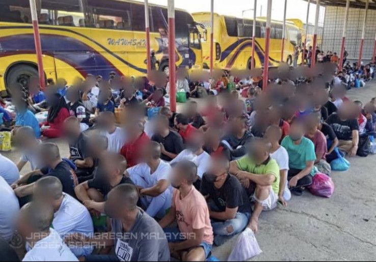 Malaysia Deportasi Ratusan WNI yang Ditahan di Depot Imigrasi Sabah