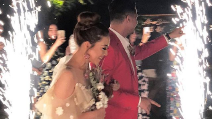 Beredar Video Pernikahan Keenan Pearce dan Ghyan, Warganet: Kok Enggak Ngundang Raisa?