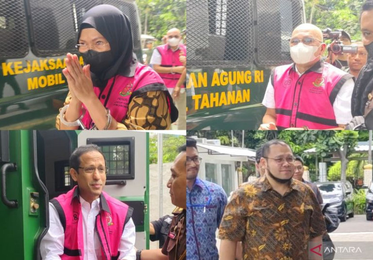Nadiem Makarim dan 3 Tersangka Lain Dilimpahkan ke Kejari Jakpus, Minus Eks Stafsusnya Jurist Tan