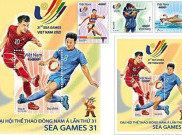 Vietnam Luncurkan Prangko Khusus SEA Games 2021
