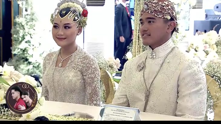 Keindahan Pakaian Akad Nikah Kaesang Pangarep dan Erina Gudono